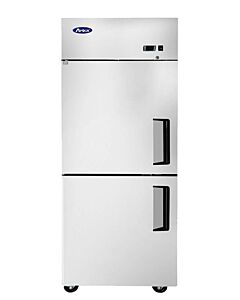 Atosa MBF8007GRL 29" Top Mount Two Divided Door Freezer - Left Hinged