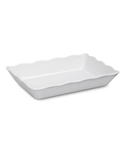 GET ML-88-WHT Milano White Tray - 6/Case