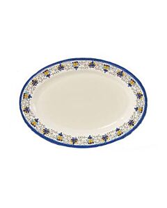 GET OP-621-SL Santa Lucia™21" x 15" Oval Platter - 12/case