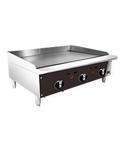EFI RCTTG-36P 36" Thermostatic Griddle Natural Gas or Liquid Propane - 75,000 BTU