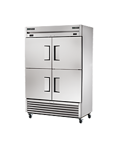 True T-49DT-4-HC 54" Solid Half Dual Temperature 4-Door Reach-In Refrigerator / Freezer