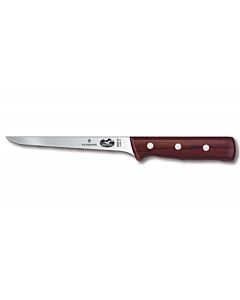 Victorinox 40015 6" Flexible Blade Boning Knife with Rosewood Handle